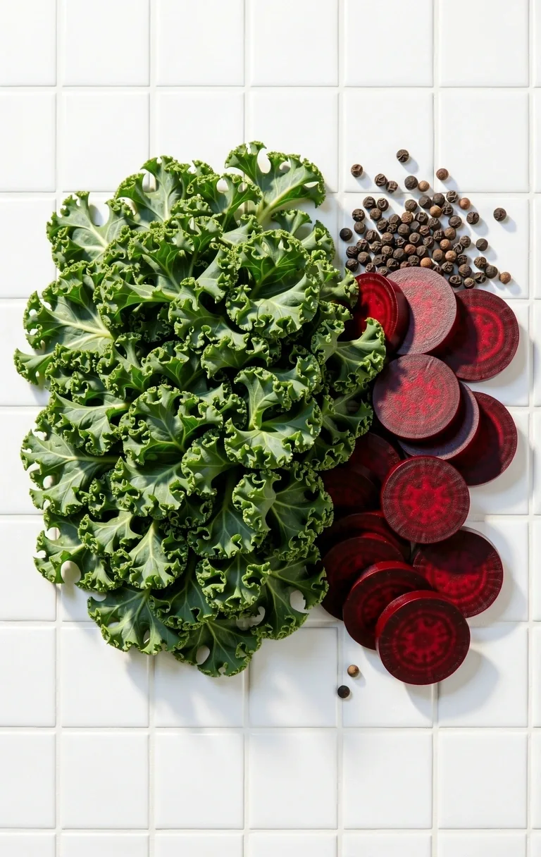 Raw organic ingredients for nutritional study